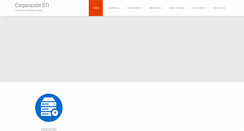 Desktop Screenshot of corporacionsti.com